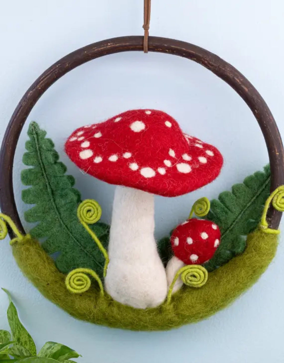 Forest Ring Red Toadstool