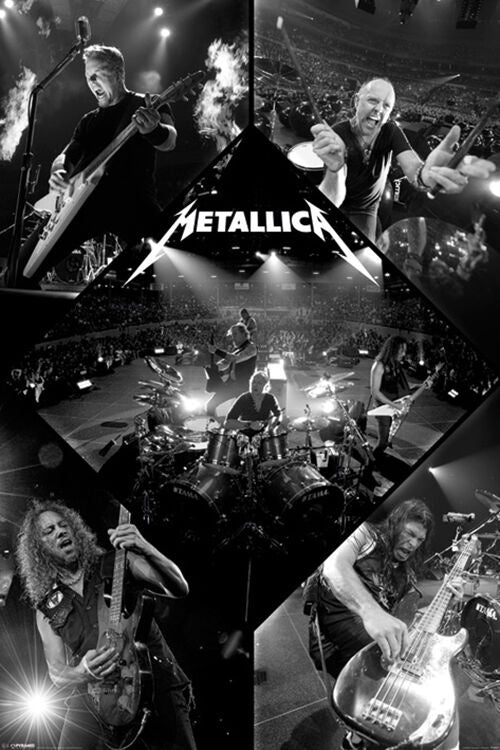 Metallica Live Poster