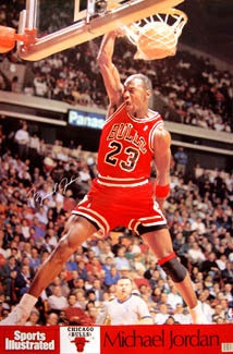 Michael Jordan Sports Illustrated Poster