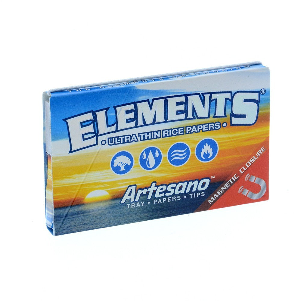 Elements Ultra Thin Rice Papers- Artesano Pack 1 1/4 size