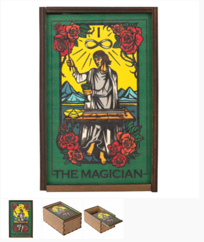 Benjamin - The Magician Tarot Card Box 63025