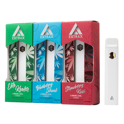 Lights Out Extrax  THC-H + THC-JD Live Resin Disposable Vape