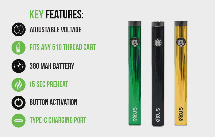 Exxus Slim 2.0 Cartridge Battery