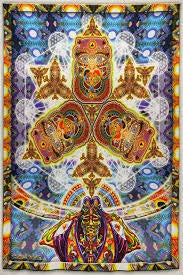 Healing Fractal Digital Tapestry