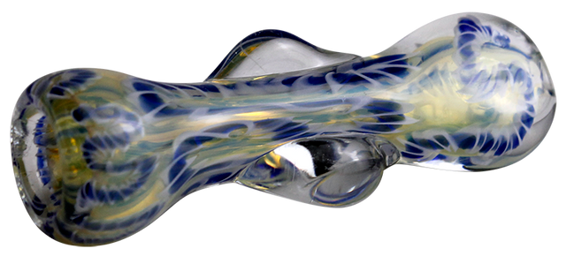3" Electric Swirl Glass Chillum