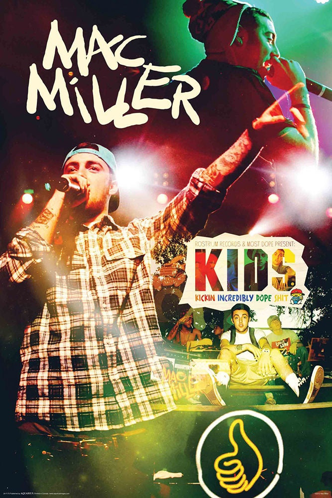Mac Miller Kids Poster