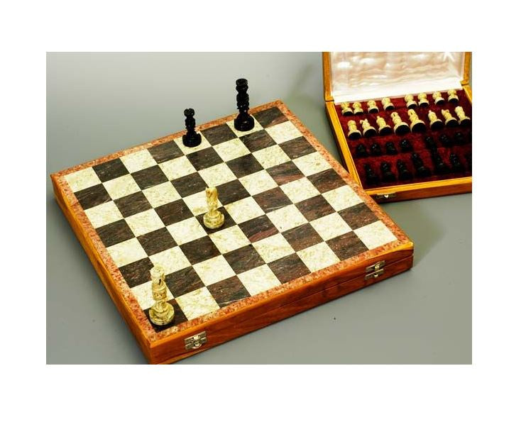 RExpo - Stone Carved Chess Set 16x16" STCH16