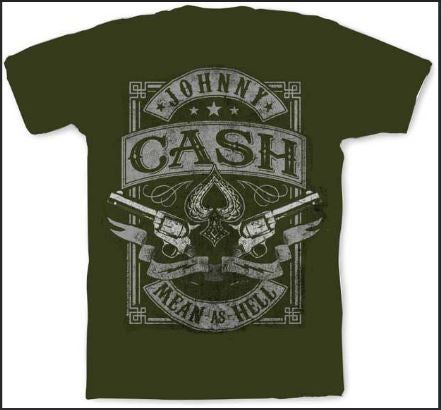 Johnny Cash "Mean As Hell" T-Shirt