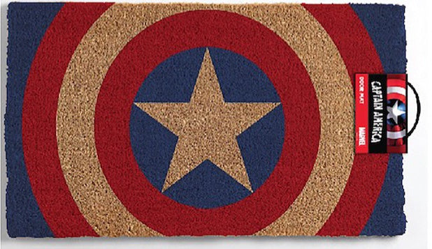 Captain America Shield Doormat