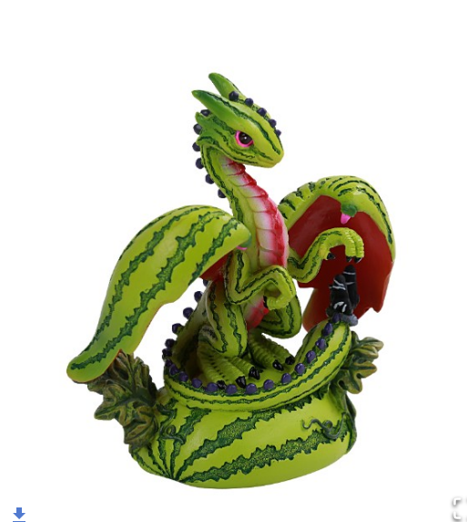 Pacific - Watermelon Dragon Statue