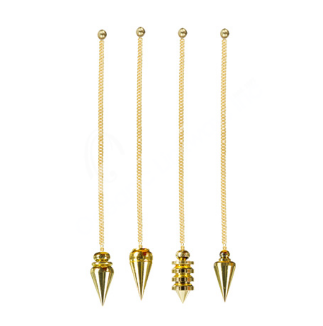 Oceanic - Gold-Metal Mixed Shapes Pendulums