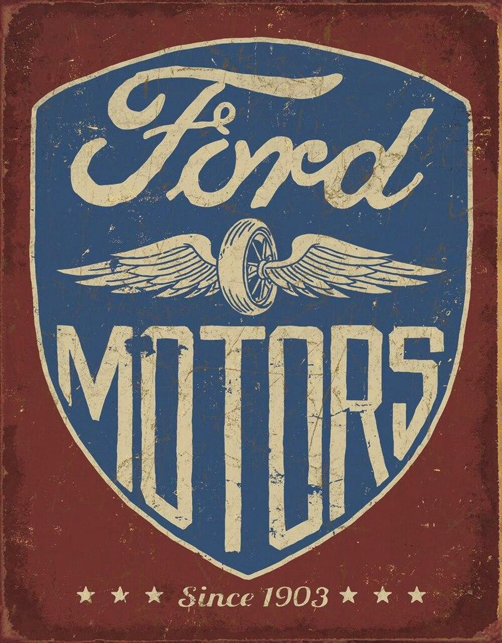 Ford Motors - Since 1903 Tin Sign