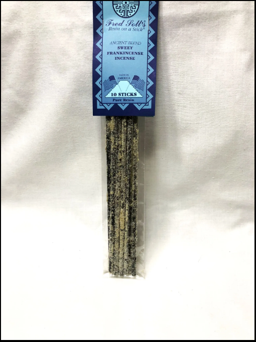 Fred Soll's - Sweet Frankincense Resin Incense 10 Sticks