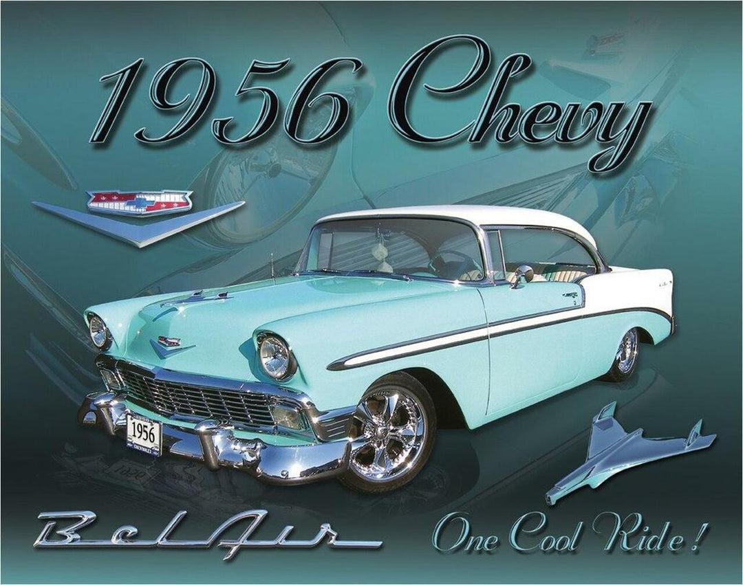 Chevy Bel Air Tin Sign