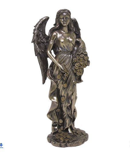 Pacific - Fortuna Roman Goddess Bronze Statue