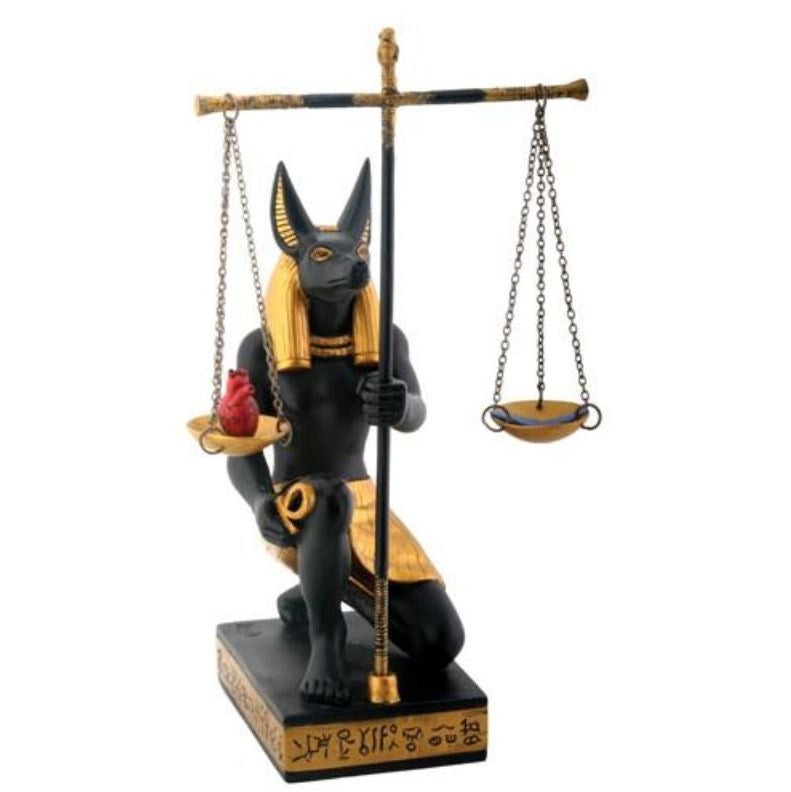 Pacific - Anubis Scales of Justice Statue Y8205