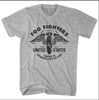Merch Traffic - Foo Fighters "Nothing Left to Lose" Grey T-Shirt