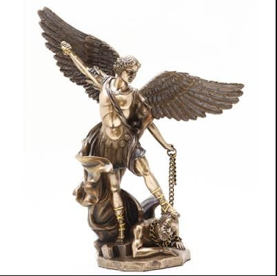 Pacific - Saint Michael the Archangel Bronze Statue 8432