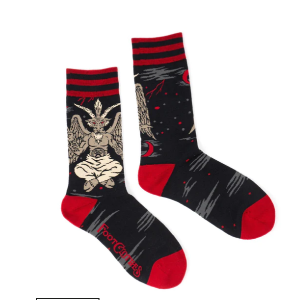 FootClothing - Evil AF Baphomet Socks