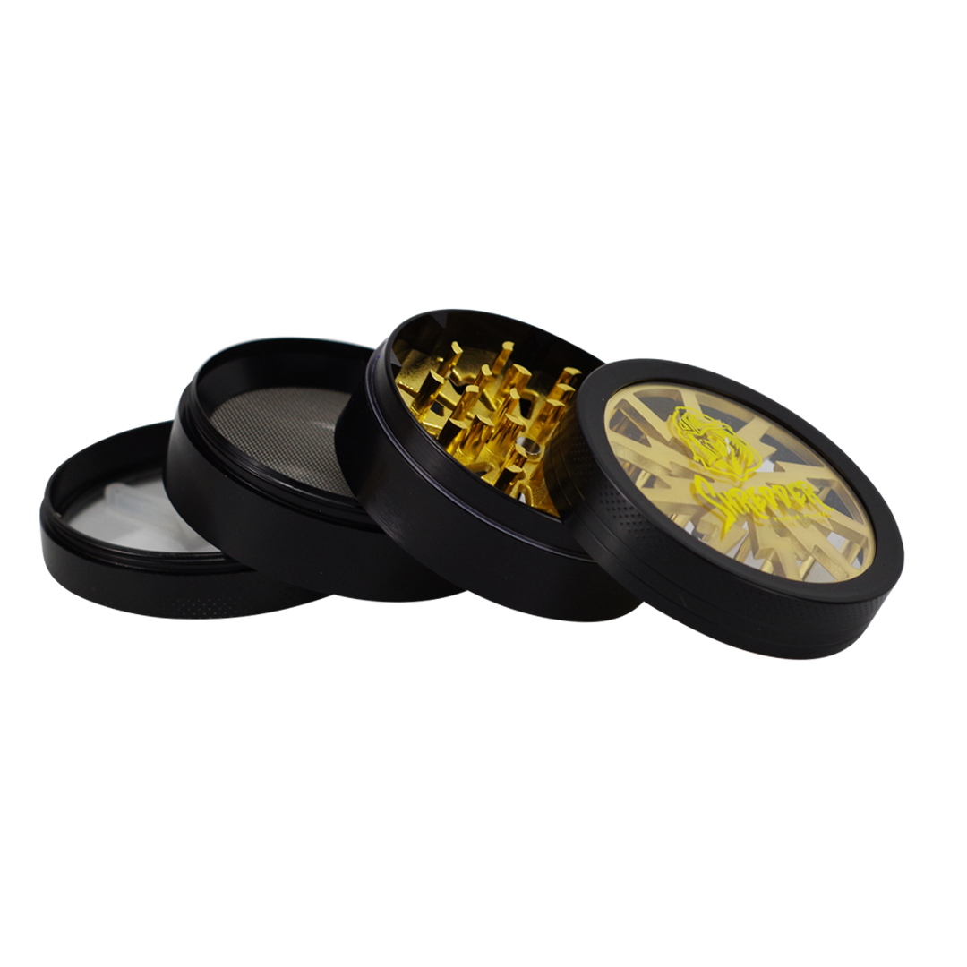 Shredder Premium 4 Part See Through Grinder 63mm