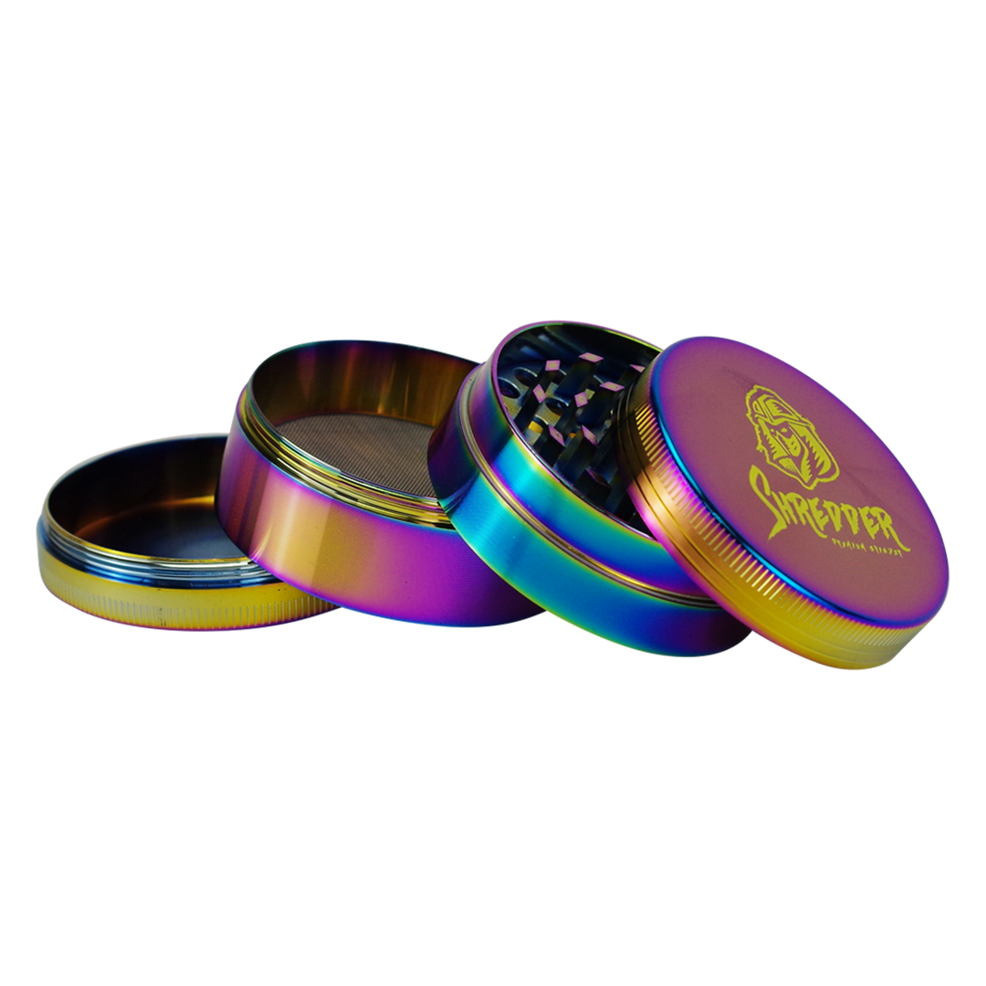 Shredder Rainbow 4 Piece Grinder