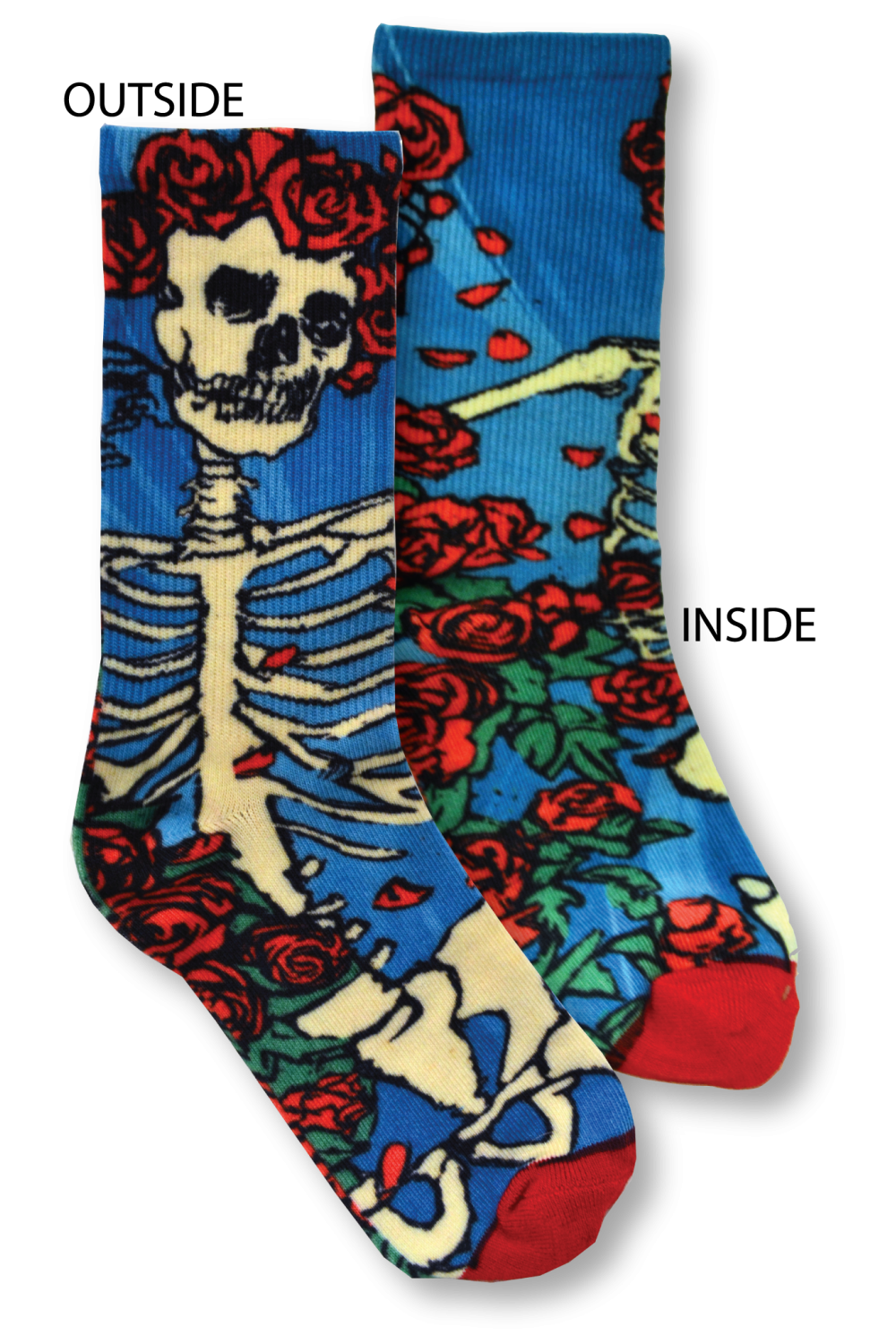 Grateful Dead Ladies Socks (9-11)