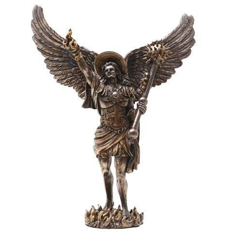 Pacific - Saint Uriel Archangel Bronze Statue