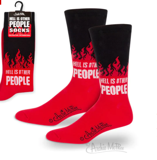 Archie McPhee - Hell Is For Other People Socks