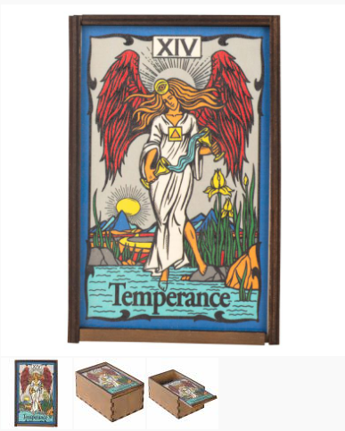 Benjamin - Temperance Tarot Card Box