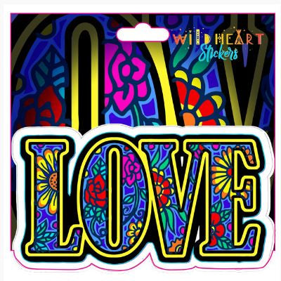Wild Heart - LOVE Window Sticker