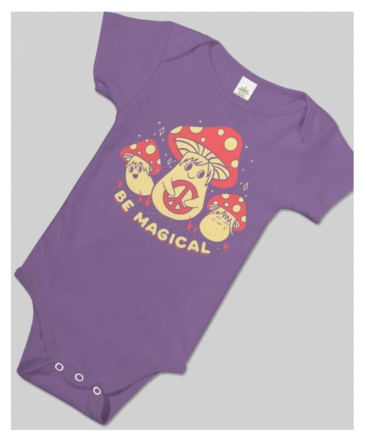 Soul Flower - Be Magical Organic Baby Bodysuit