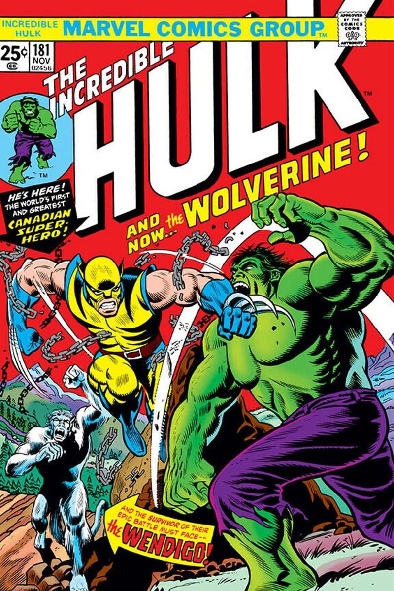 Hulk & Wolverine Poster