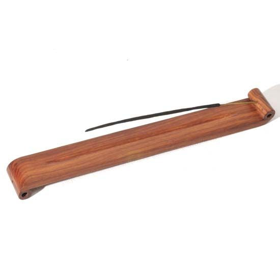Reversible Wood Incense Burner Boat 11"