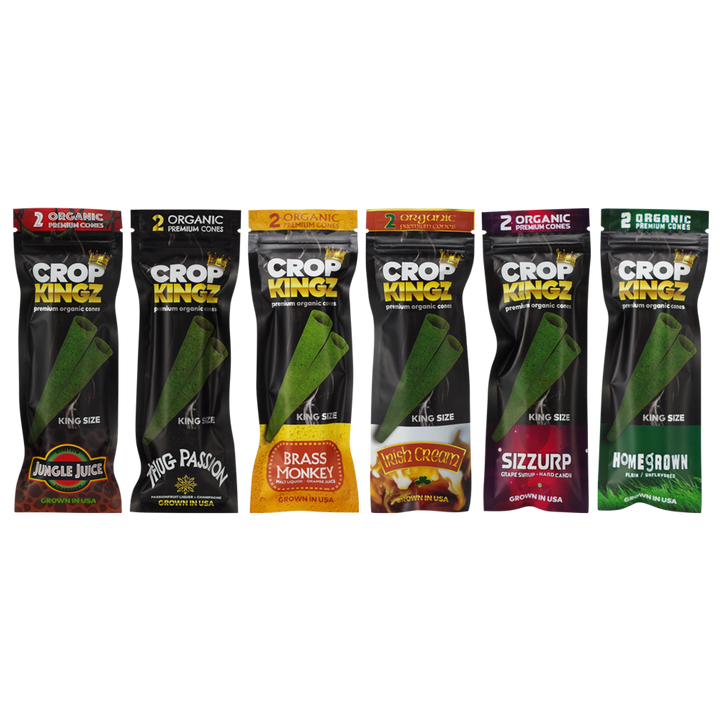 Crop Kingz Premium Organic Cones 2pk