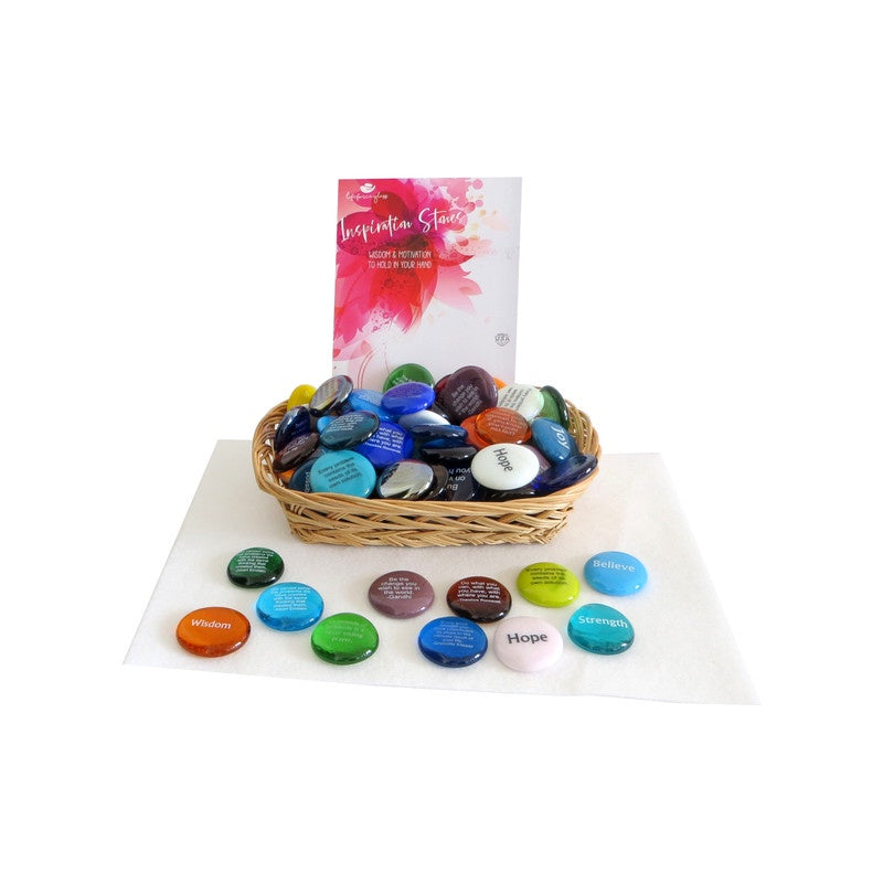 Inspirational Glass Stone Assortment