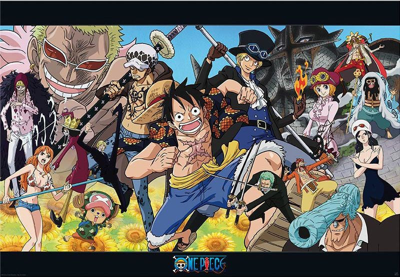 One Piece Dressrosa Poster