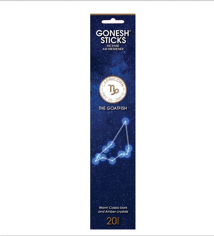 Gonesh - Zodiac Collection "Capricorn" Incense Sticks 20ct.