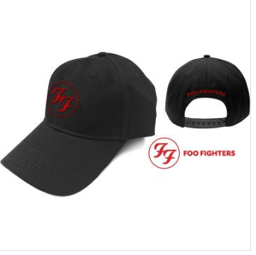 Rock Off - Foo Fighters "Red Circle Logo" Unisex Baseball Cap