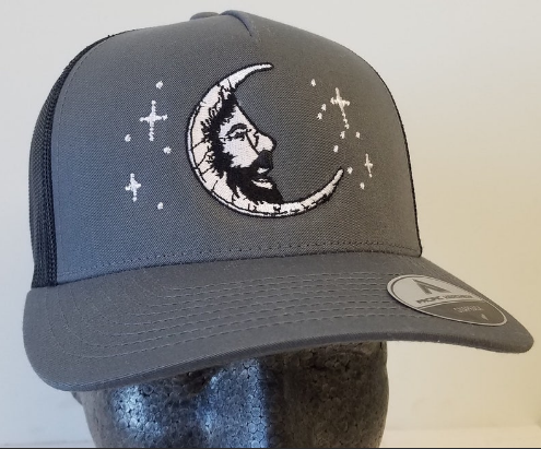Dye the Sky - Jerry Garcia Moon Embroidered Snapback Hat