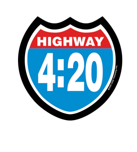 C&D - Highway 4:20 Sticker