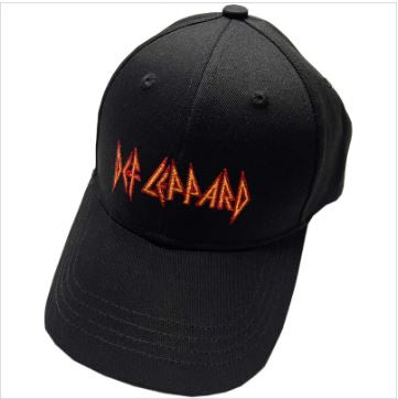 Rock Off - Def Leppard Text Logo Unisex Baseball Cap