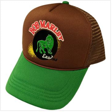 Rock Off - Bob Marley Exodus Lion Unisex Mesh Snapback Cap