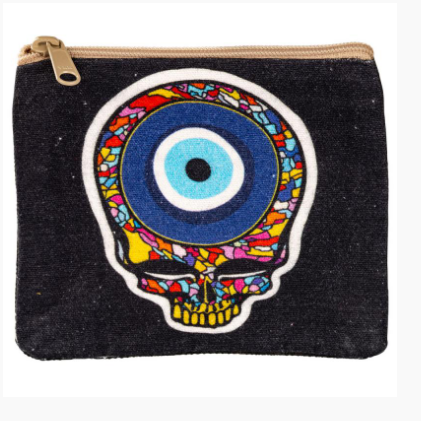Benjamin - SYF Skull Evil Eye Coin Bag