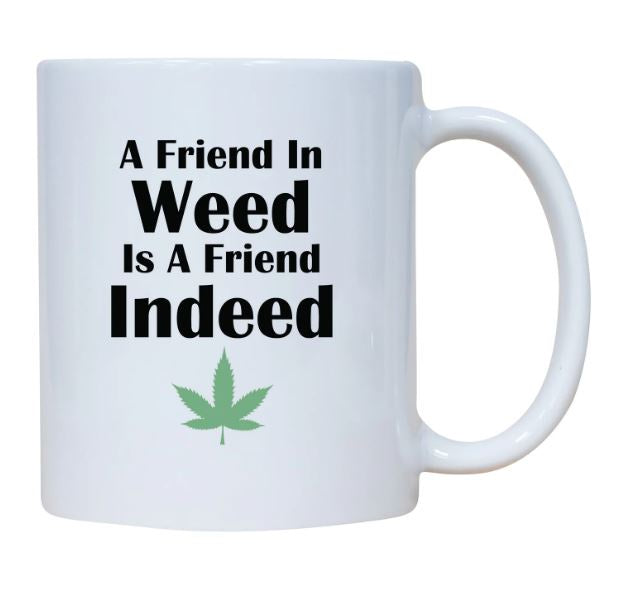 Cedar Crate - A Friend In Weed Is A Friend Indeed Mug