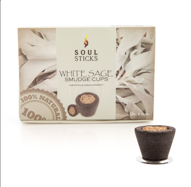 Soul Sticks - White Sage Smudge Cups