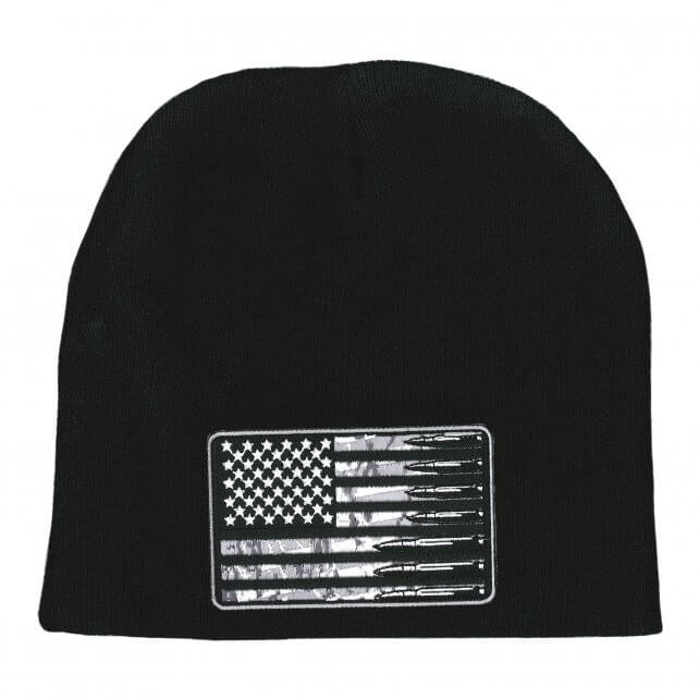 Flag Bullets Knit Hat