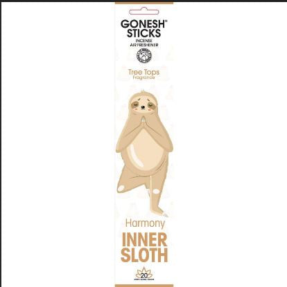 Gonesh - Inner Sloth "Tree Tops" Incense Sticks 20ct.