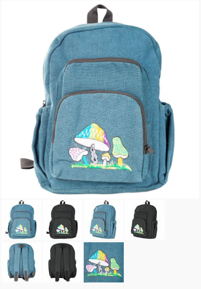 Benjamin - Mushroom Embordered Backpack 56649