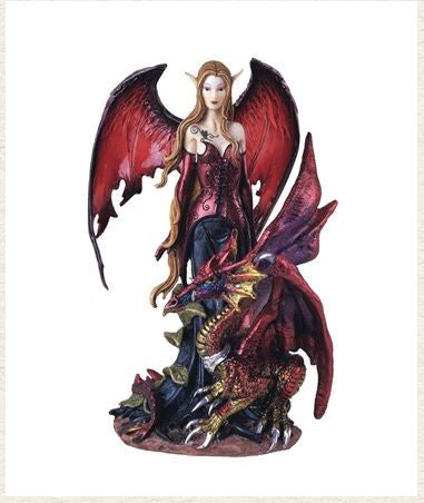 GSC - Red Fairy & Dragon Statue