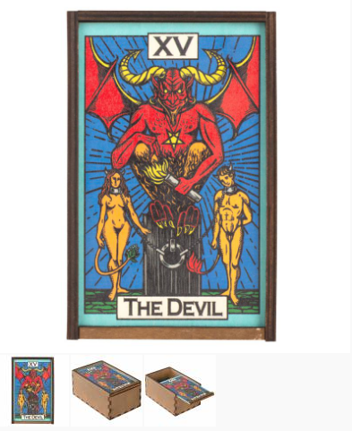 Benjamin - The Devil Tarot Card Box 63016